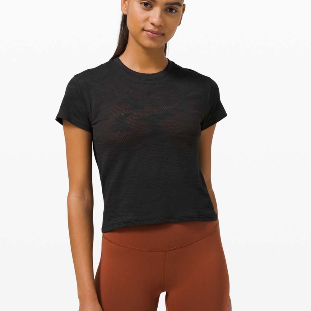 Lululemon Athletica Train to Be Short Sleeve